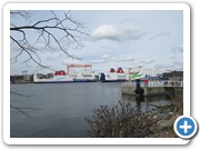 Göteborg - unser Schiff, die Stena Germanica, wartet schon