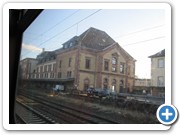 und weiter zum Hauptbahnhof Osnabrück, den wir erst nur auf der unteren Ebene queren um die große Schleife im Schinkel zu durchfahren