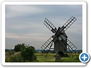 Eine der unzähligen Windmühlen auf Öland...