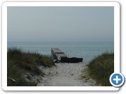 ... der Radweg von Trelleborg nach Ystad führt (meistens) so dicht am Meer entlang, dass man häufig nur einen Steinwurf von diesem entfernt bleibt!